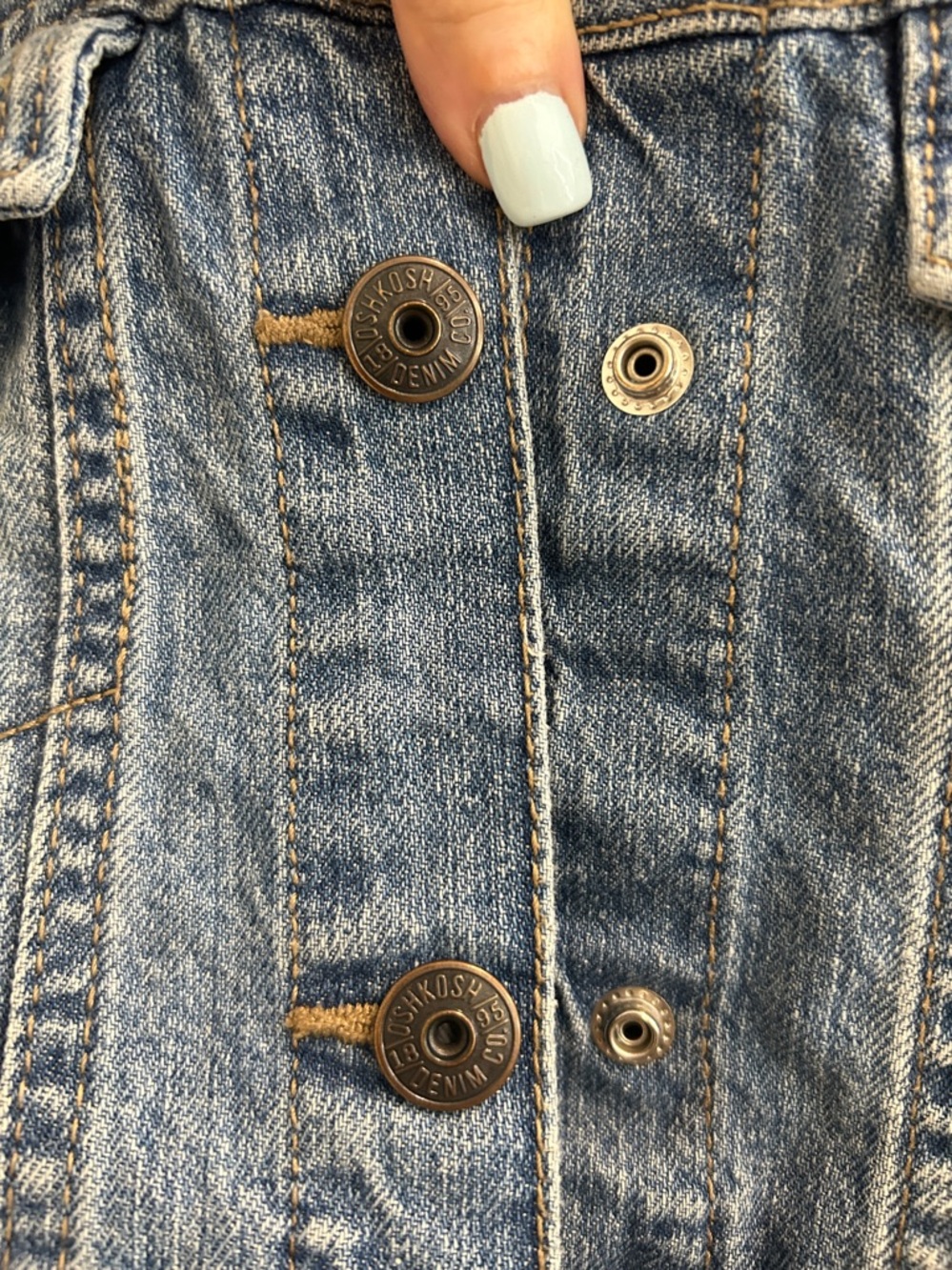 Oshkosh B’gosh Denim Jacket - Medium Wash |Size 8 - Picture 6 of 9